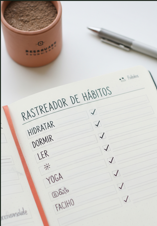 Checklist com tarefas do dia para ajudar na organização da rotina.