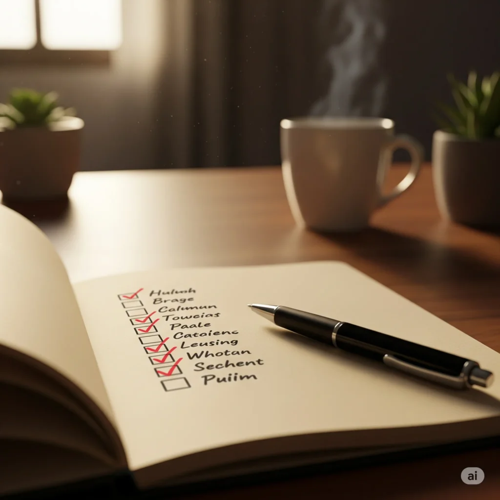 autossabotagem - checklist para superar a autossabotagem