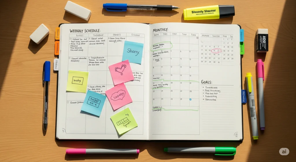 organização de estudos