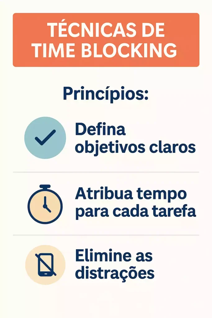 Benefícios do time blocking para rotina profissional