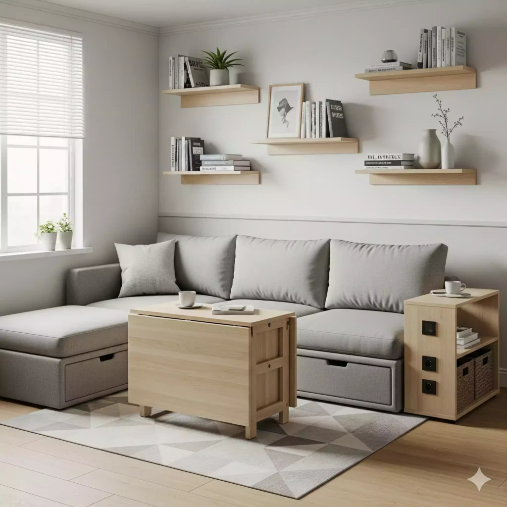 Casa pequena como organizar sala funcional