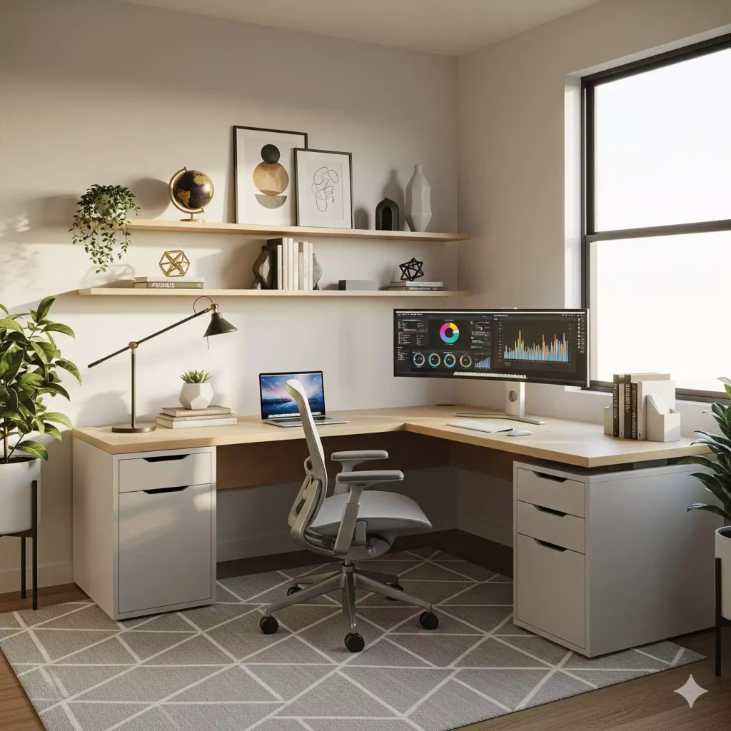 Exemplos de decoração para escritório em casa em ambientes diferentes
