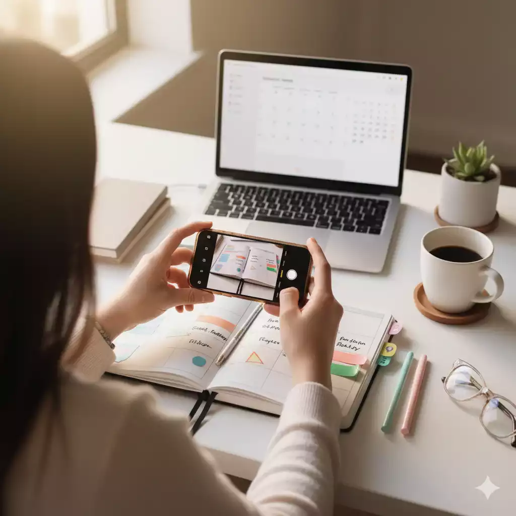 Compartilhe seu planejamento e inspire outras pessoas