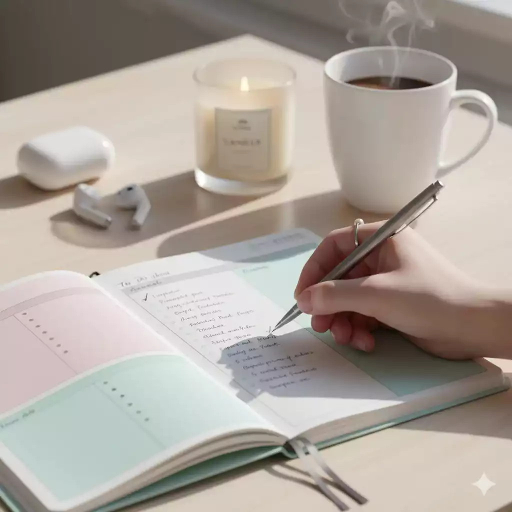 checklist de metas para lidar com desafios diários