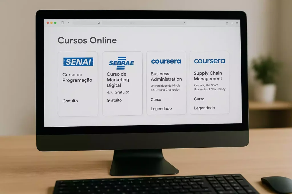 onde fazer cursos profissionalizantes com certificado