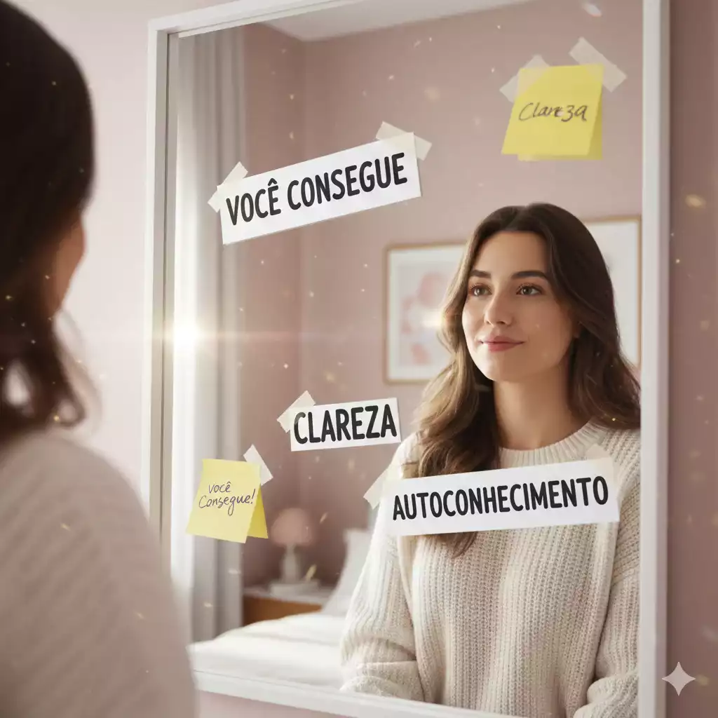 Mulher pensando nas metas top para transformar sua vida