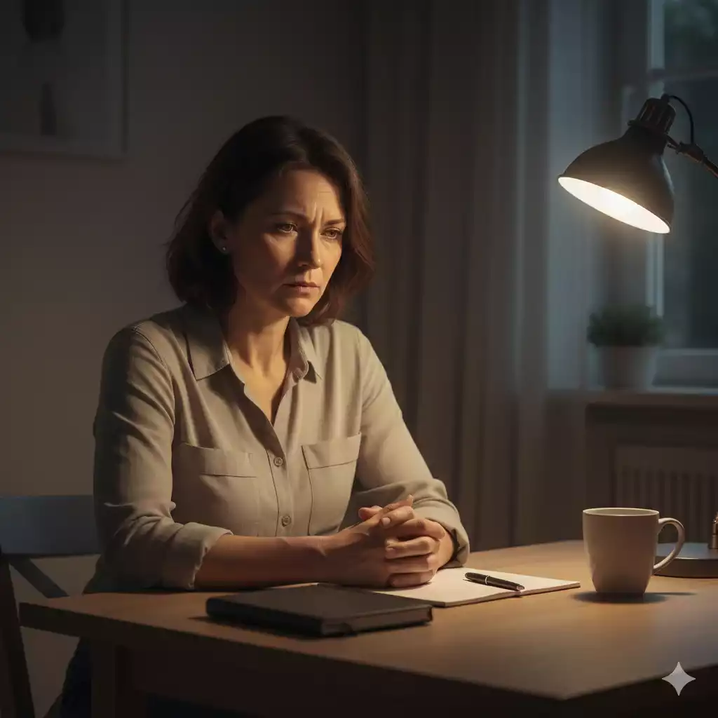 Sensação de não estar pronta na noite em que amanhã tem aula mesmo tendo feito o que dava