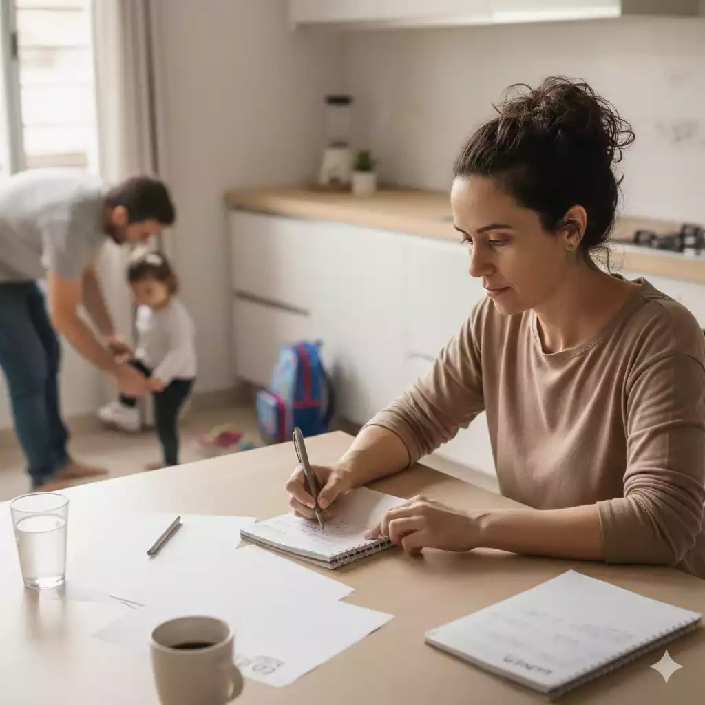 Volta às aulas como se organizar sem carregar toda a responsabilidade da rotina sozinha.