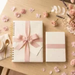 planner e agenda lado a lado sobre mesa clara com café e flores